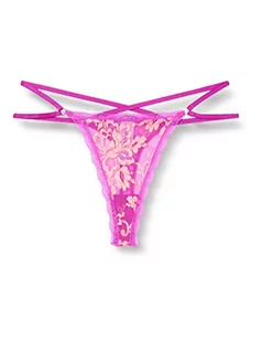 Dagi Damskie stringi z koronką, różowe, M, Rosa, M - Majtki damskie - miniaturka - grafika 1