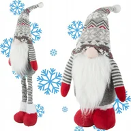 Ozdoby bożonarodzeniowe - SKRZAT KRASNAL GNOM ŚWIĄTECZNY TELESKOPOWE REGUOWANE NOGI 50 - 70cm - miniaturka - grafika 1