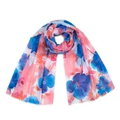 Apaszki i szaliki damskie - Szal Hawajski spacer - Art of Polo - miniaturka - grafika 1