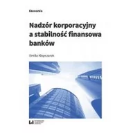 Ekonomia - Nadzór korporacyjny a stabilność finansowa banków Emilia Klepczarek - miniaturka - grafika 1