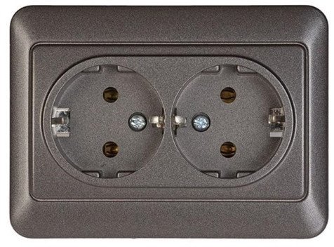 DOUBLE SCHUK SOCKET OUTL ANTRAC RP16-021