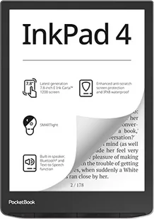 PocketBook InkPad 4 Stardust silver - Czytniki ebooków - miniaturka - grafika 2