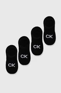 Skarpetki damskie - Calvin Klein skarpetki 4-pack damskie kolor czarny 701220509 - miniaturka - grafika 1