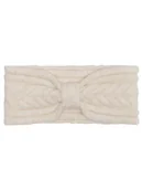 Czapki damskie - ONLY Opaska w kolorze kremowym - miniaturka - grafika 1