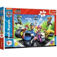Puzzle - Trefl Puzzle 100 Psi Patrol na motorach - miniaturka - grafika 1