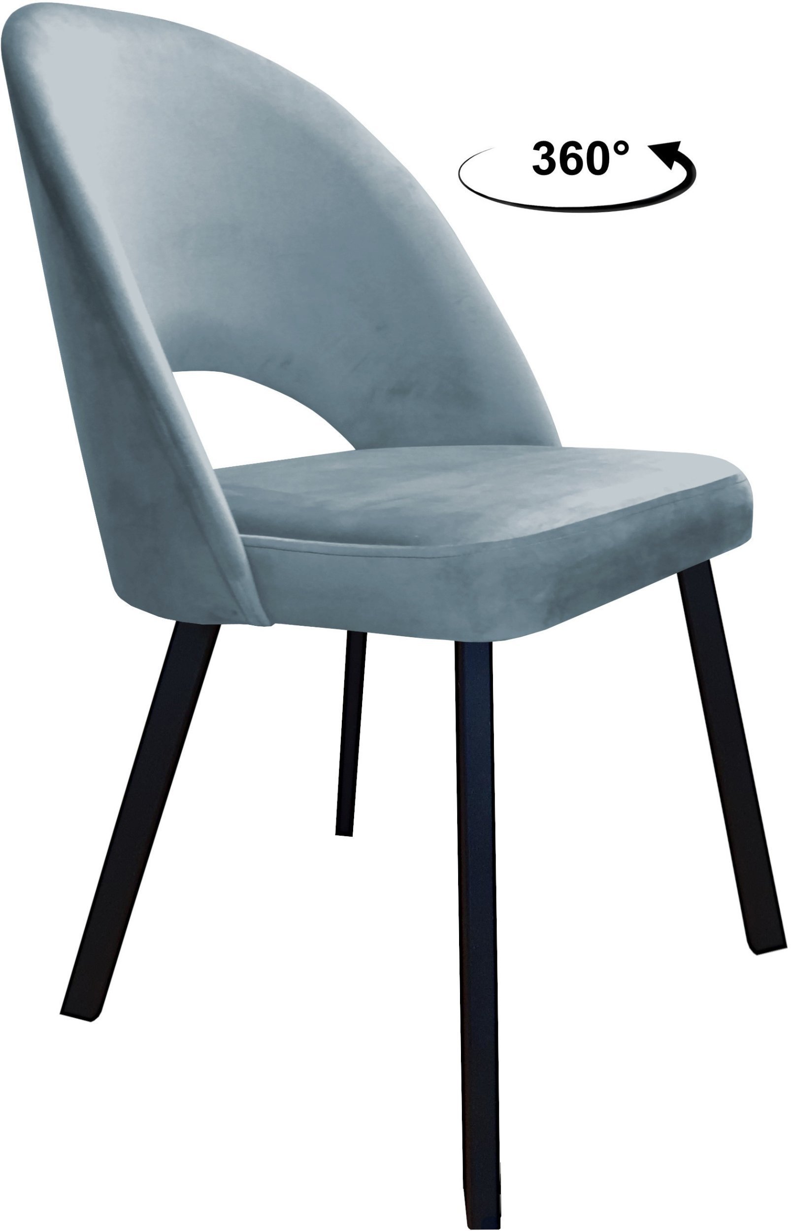 Krzesło obrotowe Polo podstawa Profil czarna BL06