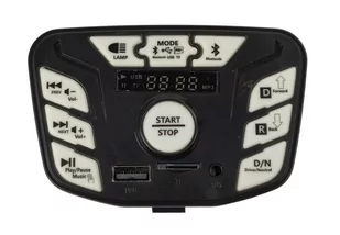 LEAN CARS Panel muzyczny do auta na akumulator QLS618B LEAN CARS 5653 - Pojazdy elektryczne dla dzieci - miniaturka - grafika 1
