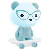 Lampy stojące - Polux MI$154 OKULARNIK MINI NA DESKOROLCE LED 2,5W niebieska Lampka dzieci$155ca 312778 - miniaturka - grafika 1
