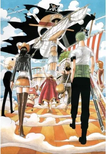 Plakat Anime Manga One Piece op_075 A2 (custom)