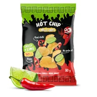 Chipsy - Hot Chip Potato Chips Chilli & Lime 80 g - miniaturka - grafika 1