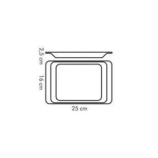 Tescoma TACA DO SERWOWANIA GUSTITO 25X16 CM 386110 - Tace i patery - miniaturka - grafika 1