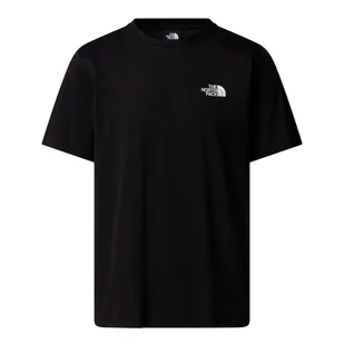 t-shirt uomo the north face nf0a8ee7 m vertical logo jk31 black - Koszulki męskie - miniaturka - grafika 1