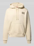 Bluzy męskie - Bluza z kapturem i wyhaftowanym logo model ‘Camo Sleeve’ - miniaturka - grafika 1