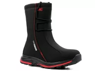 Śniegowce damskie - Wysokie śniegowce damskie DK Soft Shell 1754, czarno-czerwone - miniaturka - grafika 1