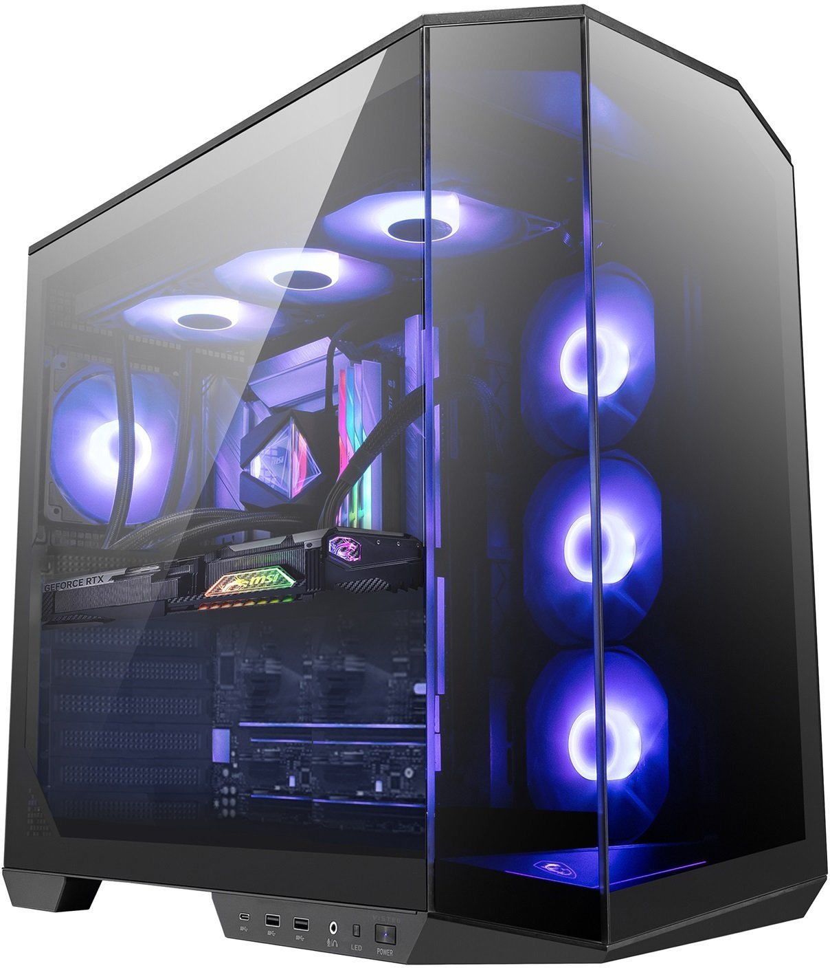 Komputer Vist PBM MSI Ultimate Ryzen 7 9800X3D AiO RTX 5080 64GB DDR5 SSD 2TB WIFI W11 DLSS 4
