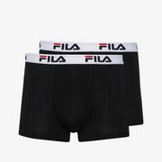 Majtki męskie - FILA BOKSERKI TRUNK URBAN 2PACK BLACK - miniaturka - grafika 1