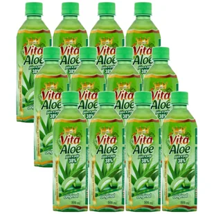 Vita Aloe Napój z aloesem 38% Zestaw 12 x 500 ml - żywność - Soki i napoje niegazowane - miniaturka - grafika 1
