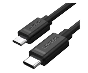 Unitek Przewód USB Typ-C do microUSB 1M Fast Charging Y-C473BK Y-C473BK - Kable komputerowe i do monitorów - miniaturka - grafika 8