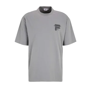 Męska Koszulka z krótkim rękawem FILA BROVO OVERSIZED FAM0331-80027 – Szary - Koszulki męskie - miniaturka - grafika 1