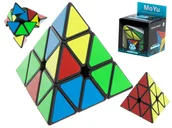Łamigłówki - GRA LOGICZNA KOSTKA ŁAMIGŁÓWKA PYRAMINX BLACK MOYU - miniaturka - grafika 1