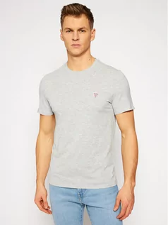 Koszulki męskie - GUESS T-Shirt M1RI36 I3Z11 Szary Slim Fit - grafika 1
