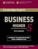 Książki do nauki języka angielskiego - Cambridge University Press Cambridge English Business Higher 5 Student's Book with Answers - Cambridge University Press - miniaturka - grafika 1