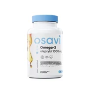 Suplementy naturalne - OSAVI Omega-3 Olej Rybi 1000mg 60 Kapsułek żelowych Cytryna - miniaturka - grafika 1