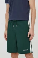 Spodenki męskie - Tommy Hilfiger szorty męskie kolor zielony - miniaturka - grafika 1