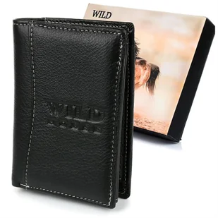 Portfel skórzany męski duży Wild Horse RFiD G74 - Portfele - miniaturka - grafika 1