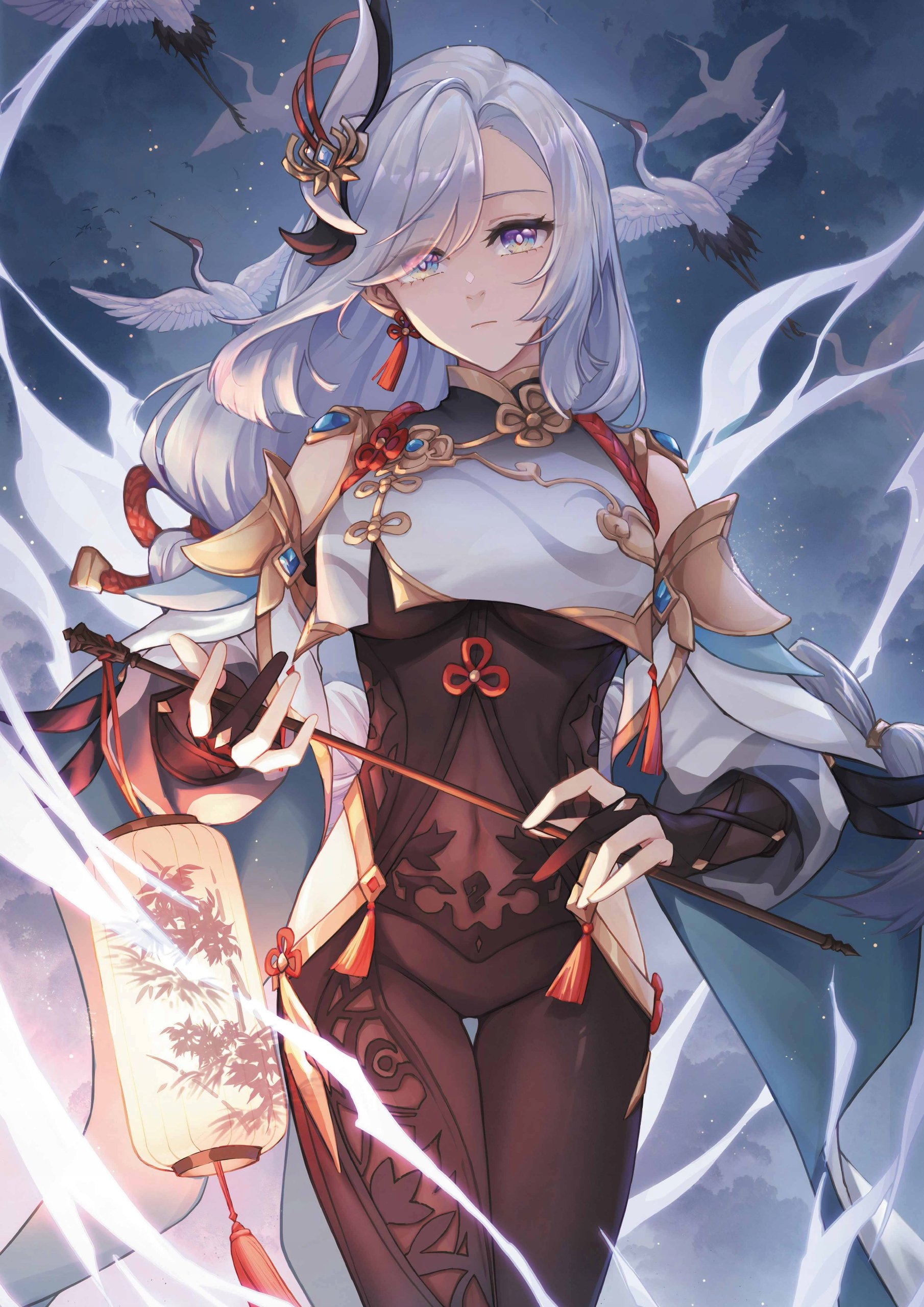 Plakat A3 Genshin Impact Anime Gra Shenhe