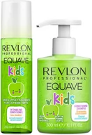 Kosmetyki kąpielowe dla dzieci - Revlon Equave Kids - zestaw do pielęgnacji włosów dla dzieci szampon 300ml i odżywka 200ml - miniaturka - grafika 1