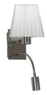 Lampy ścienne - Candellux Kinkiet ścienny SYLWANA 40W Chrom 21-57150 - miniaturka - grafika 1
