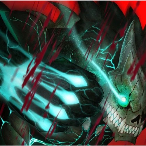 Plakat Anime Kaijuu 8-gou KAI8_032 A1+ (custom)