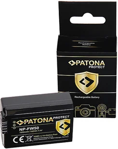 2x Akumulator Patona zamiennik Sony NP-FW50 PROTECT + Ładowarka podwójna Patona Twin Performance do akumulatorów Sony NP-FW50 z kablem USB-C gratis - Promocja - Raty - Ładowarki do aparatów dedykowane - miniaturka - grafika 1