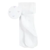 Rajstopy dziecięce - Cool Club, Rajstopy dziewczęce, białe - miniaturka - grafika 1