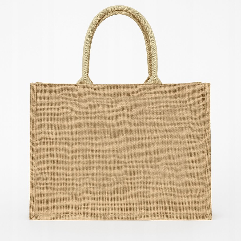 Torba jutowa RAVI 40,5 × 32,5 × 18 cm – ekologiczna