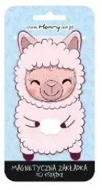 Zakładka magnetyczna lama - Henry - Zakładki do książek - miniaturka - grafika 1