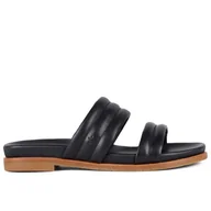 Klapki i japonki damskie - Klapki damskie Emu Australia Bondi W13174BLAK - czarne - miniaturka - grafika 1