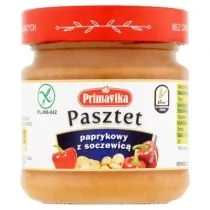 PRIMAVIKA PRIMAVIKA Pasztet paprykowy z soczewicą 160g 11PRJPASPA