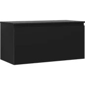 Szafki łazienkowe - Mexen Orio szafka łazienkowa podumywalkowa 100 cm z blatem, 1 szuflada, czarna mat - 91A10-10047-1-BFC71 - miniaturka - grafika 1