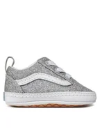 Buty dla dziewczynek - Vans Tenisówki In Old Skool Crib VN0A3U8KX1K1 Srebrny - miniaturka - grafika 1