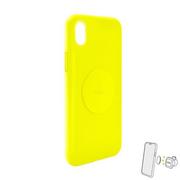 Etui i futerały do telefonów - PURO ICON+ Cover Etui magnetyczne iPhone XR żółty) 10_17755 - miniaturka - grafika 1