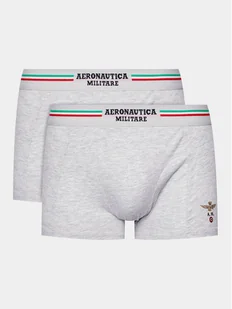 Aeronautica Militare Komplet 2 par bokserek AM1UBX001 Szary - Majtki męskie - miniaturka - grafika 1