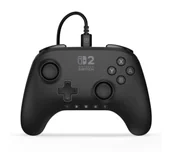 Kontrolery gier na PC - PowerA Advantage Wired Controller Black do Nintendo Switch 2 Przewodowy Czarny - miniaturka - grafika 1