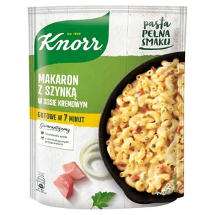 Knorr - Makaron z szynką w sosie kremowym - Szybkie dania obiadowe - miniaturka - grafika 1