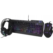 Zestawy myszka + klawiatura - Blow Klawiatura z podśw LED 84-219# - miniaturka - grafika 1