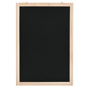 Tablice i flipcharty - Wisząca tablica kredowa, drewno cedrowe, 40 x 60 cm - miniaturka - grafika 1