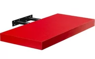Półki do salonu - Półka ścienna STYLISTA Volato, czerwona, 50x23,5 cm - miniaturka - grafika 1