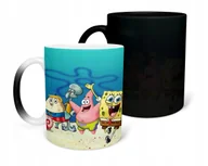 Kubki - KUBEK MAGICZNY Z NADRUKIEM- GĄBKA BAJKA DZIECI RÓŻNE WZORY DO WYBORU+ IMIĘ - miniaturka - grafika 1