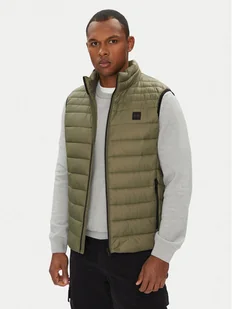BOSS Kamizelka Odeno2 50530966 Zielony Slim Fit - Kamizelki męskie - miniaturka - grafika 1